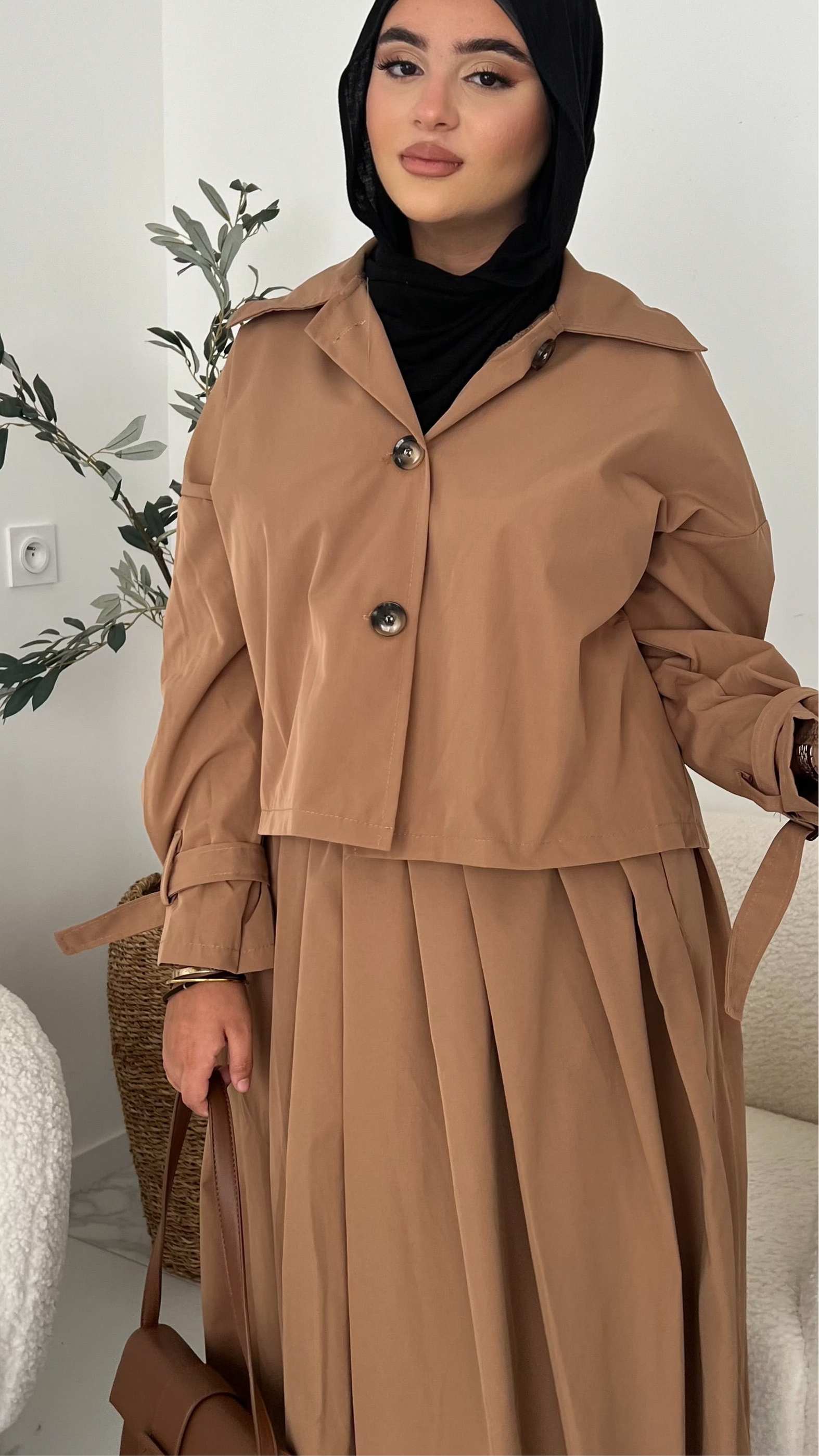 Ensemble jupe trench